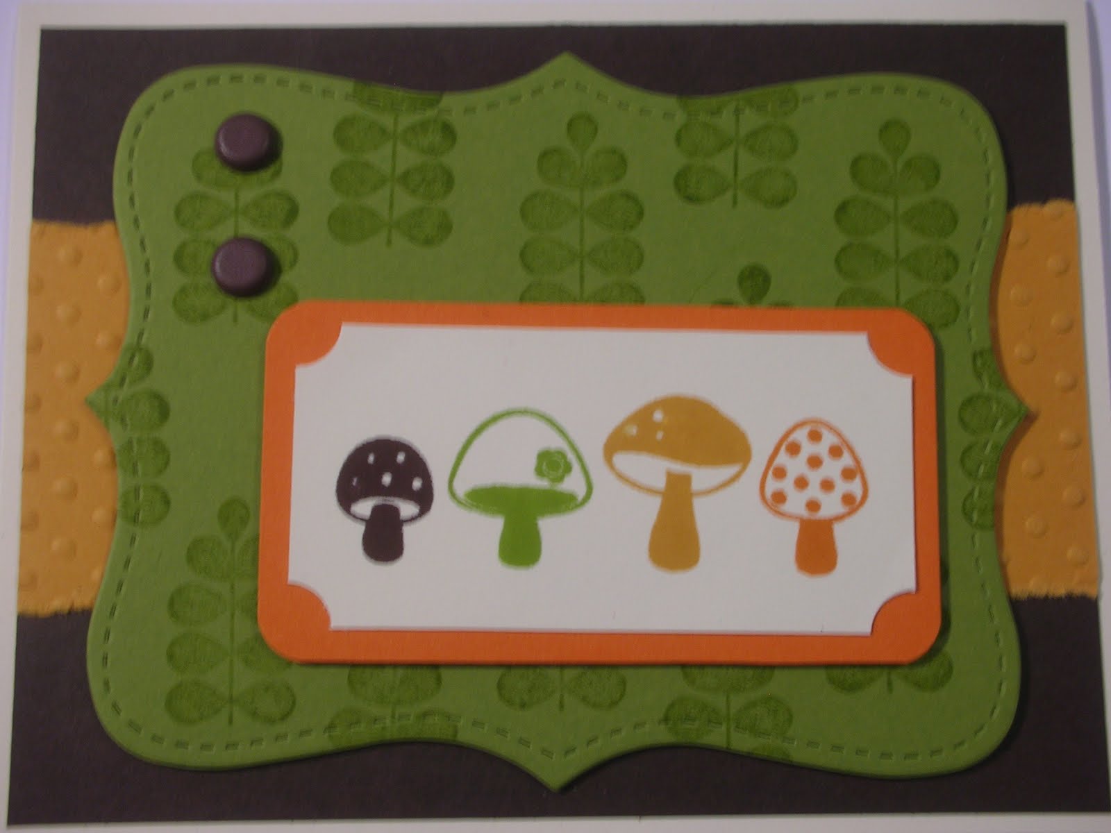 Inking It Up With Cathy Technique Tuesday Felt Ink Pad Technique....