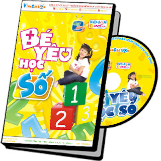 DVD sẽ giúp bé thích thú và đam mê tìm hiểu về toán học tuổi thơ.