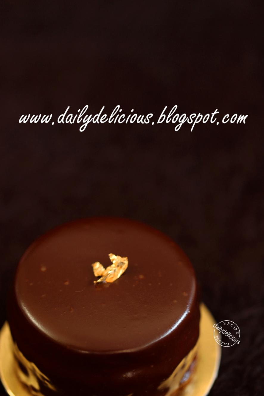 dailydelicious Chocolate and Orange tea cake There're jewels inside!