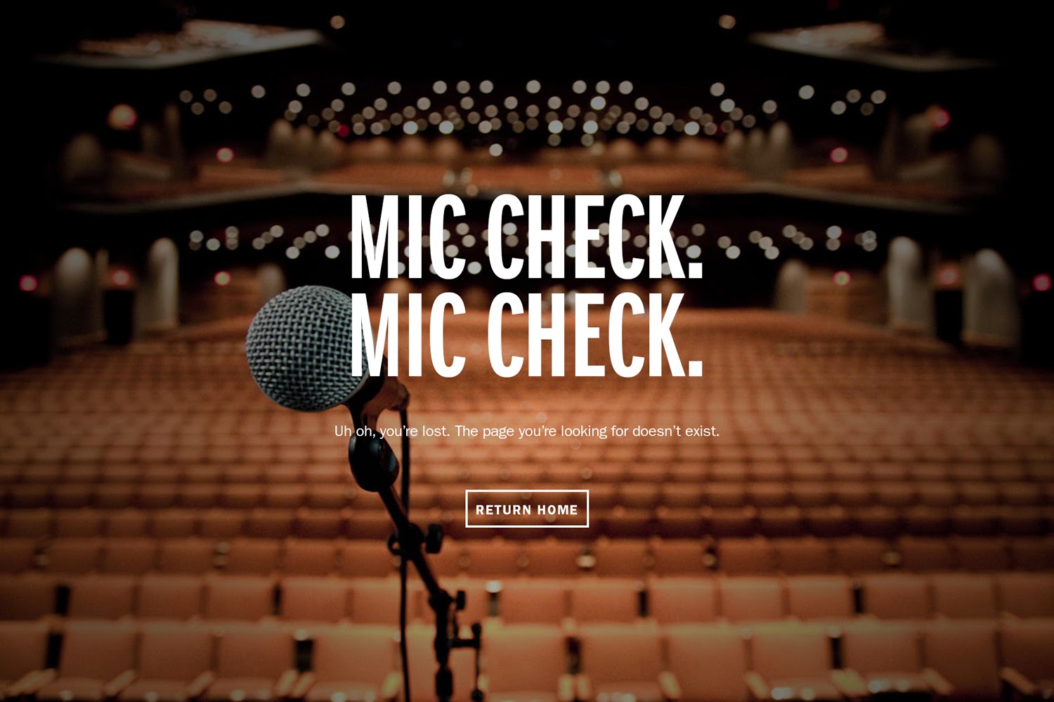 Mic Check 404 Mic Check 404