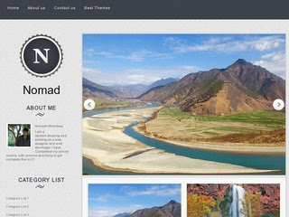 Nomad Blogger Template