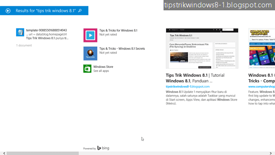 bing smart search di windows 8.1 bing smart search di windows 8.1