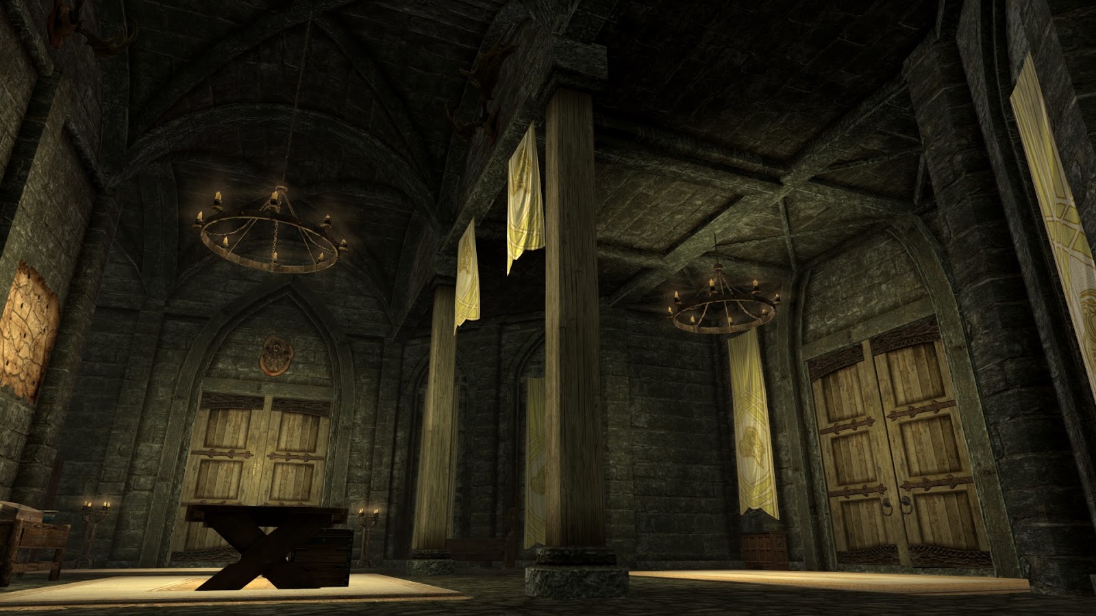 The Art of Architecture Skyrim Architecture Dragonsreach