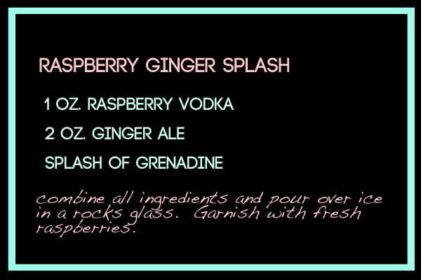raspberry ginger cocktail recipe raspberry ginger cocktail recipe