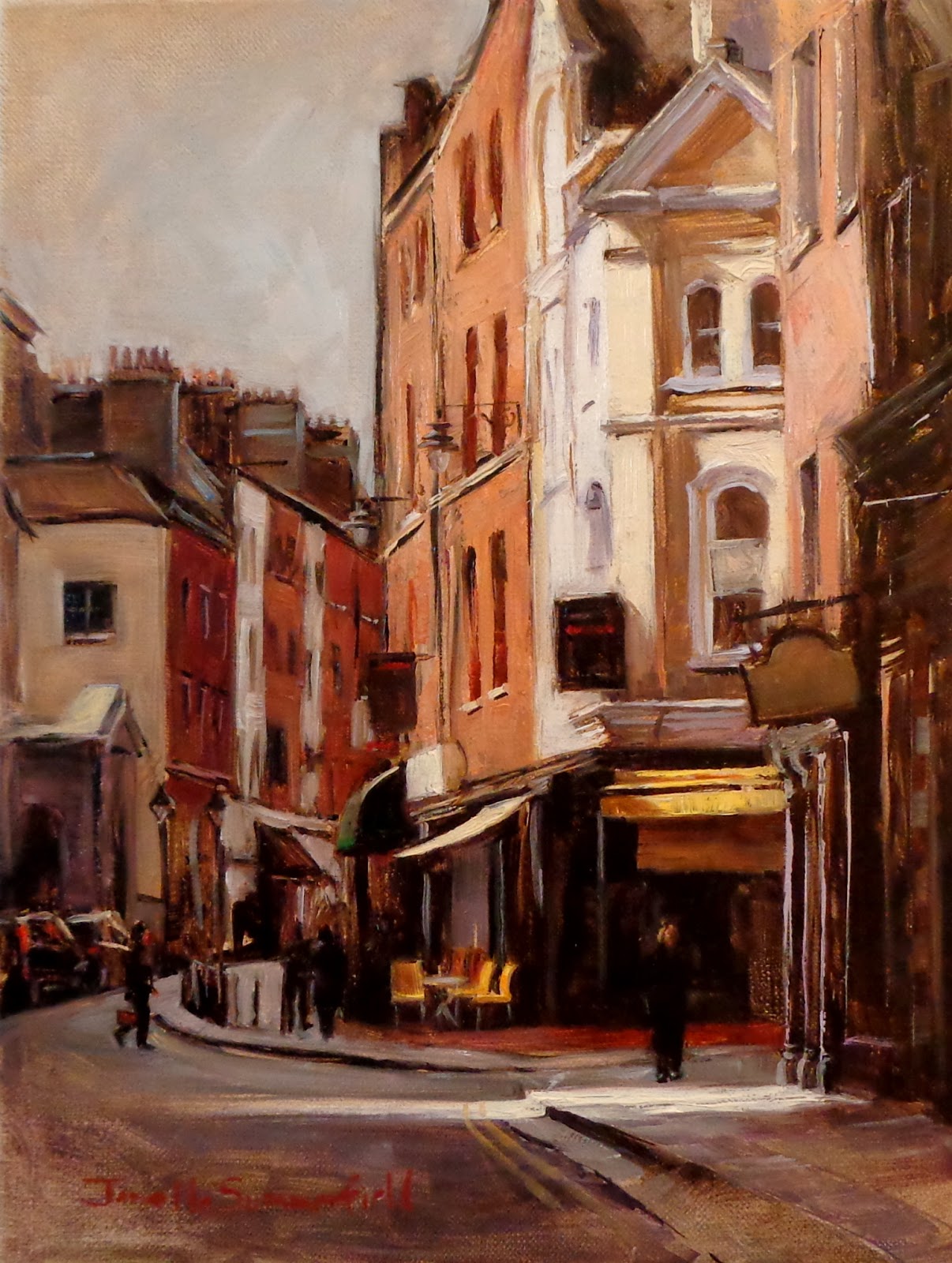 Jonelle Summerfield Oil Paintings The Streets of Dublin