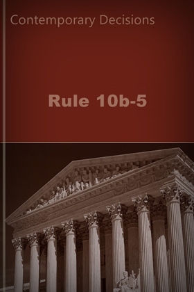 Rule 10B 5 Under The Securities Exchange Act Of 1934