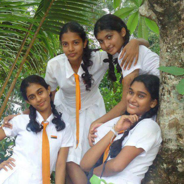 Lankan horny school teen with step