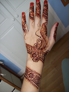 bridal floral mehndi henna design 2013 for hands