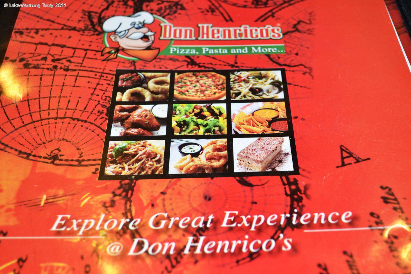 Meet the Xplorers Don Henrico's Pizza, Pasta and more....