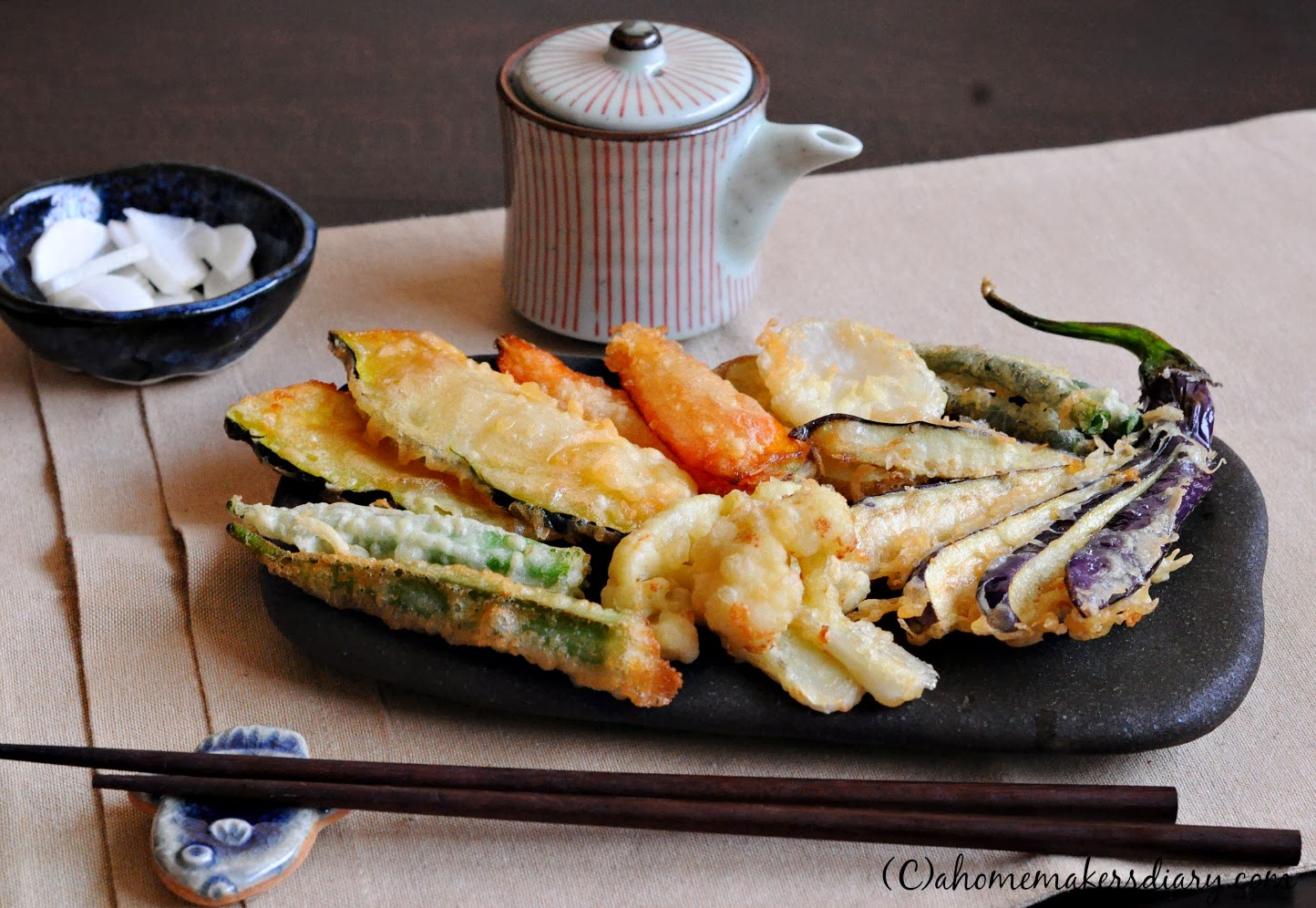 Tempura and Tempura Rice Bowl A Homemaker's Diary