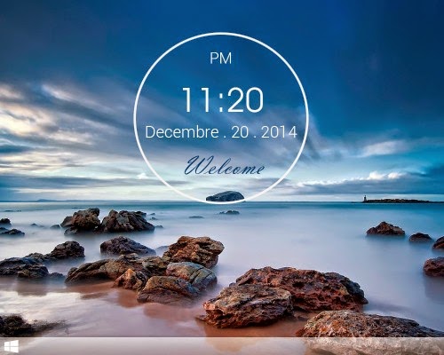 BigClock rainmeter clocks BigClock rainmeter clocks
