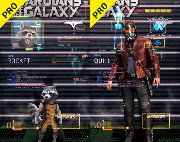 Guardians of the Galaxy LWP (Premium) 1.03 screenshot Guardians of the Galaxy LWP (Premium) screenshot