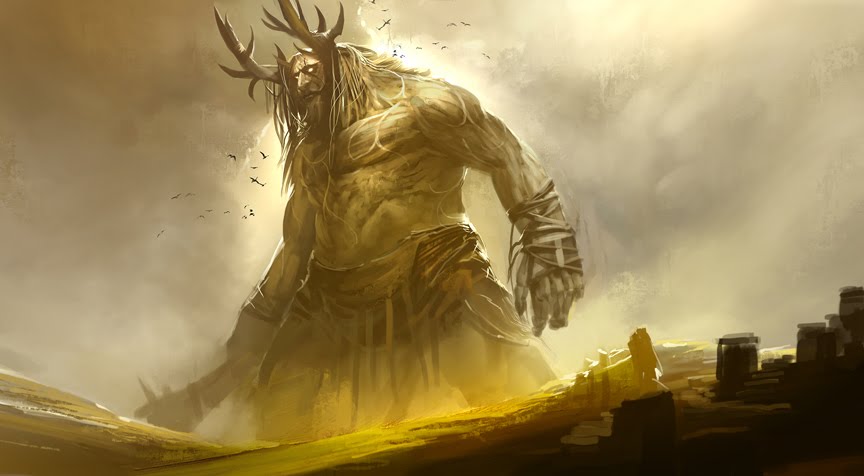 Monsters & Beasts Database: Hill Giant (by Kekai Kotaki)