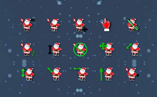My Christmas! Cursors