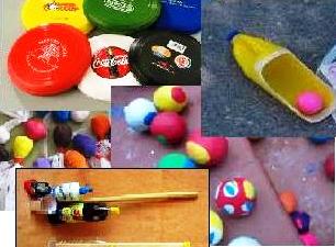 juegos con material alternativo educacion fisica