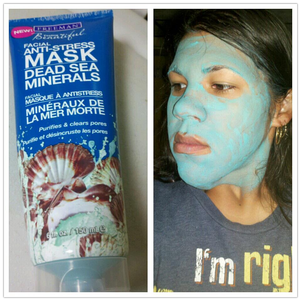 Shannon's Eye on Beauty Review Freeman Facial AntiStress Mask Dead Sea Minerals