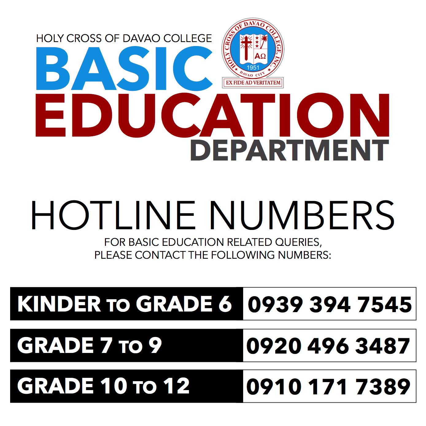 Enroll Now! Dial the no. below