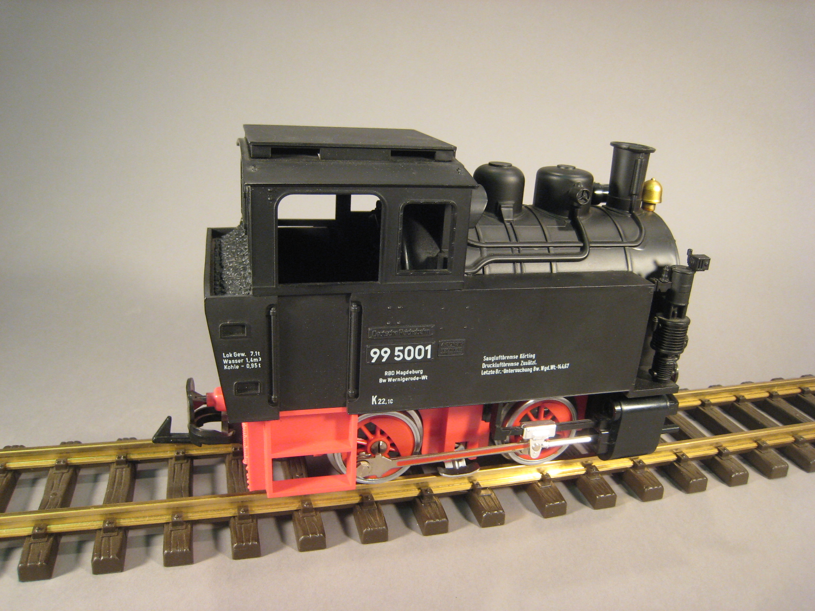 LGB Trains & G Scale LGB 2075 Black Steam