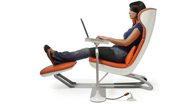 Comfy Reading Chair comfortable laptop workstation by manuel saez Comfy Reading Chair comfortable laptop workstation by manuel saez