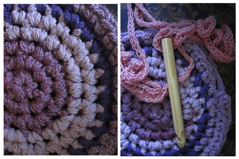 Juicie Lucie Creations Finger Knit Crochet Rug