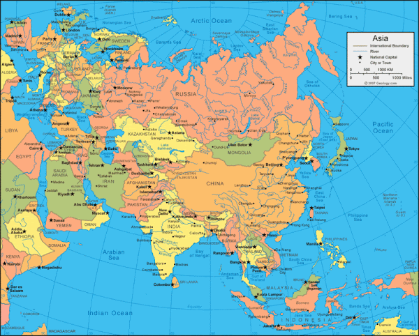 Far East Russia Map Far East Russia Map
