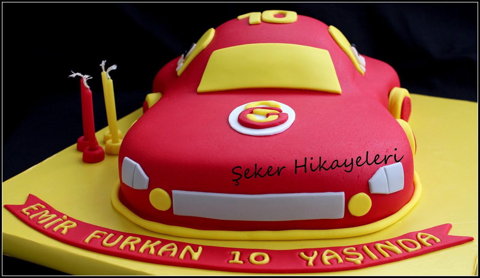 arabalı yaş pasta