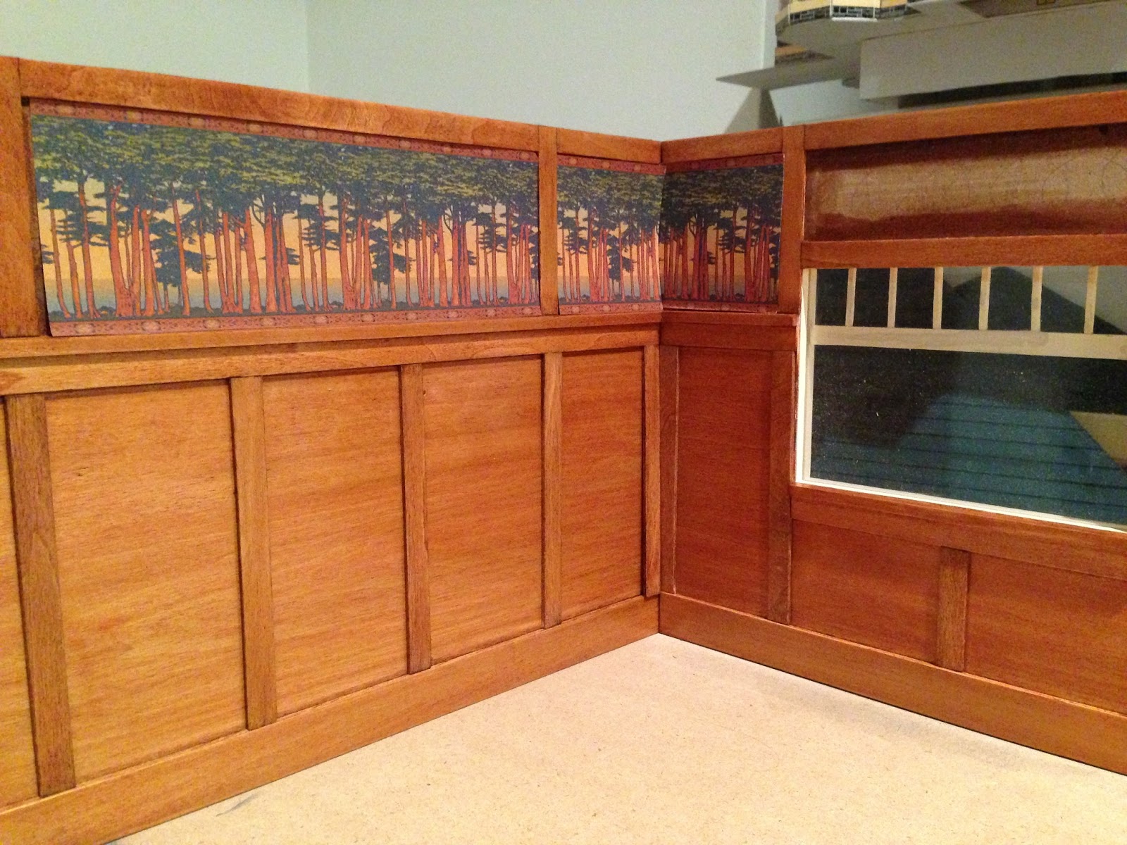 Architecture of Tiny Distinction An Arts & Crafts Style Panelled