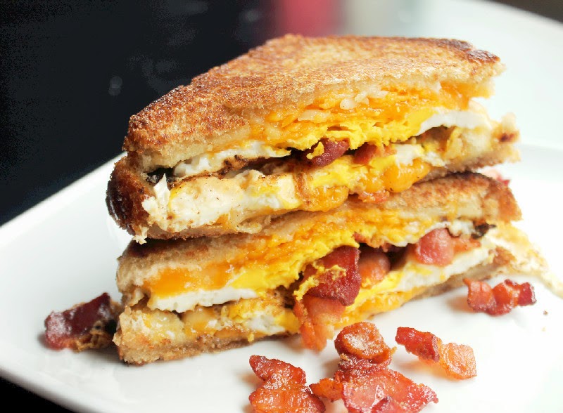 Creole Contessa Bacon, Egg, and Cheese Grilled Cheese Sandwich