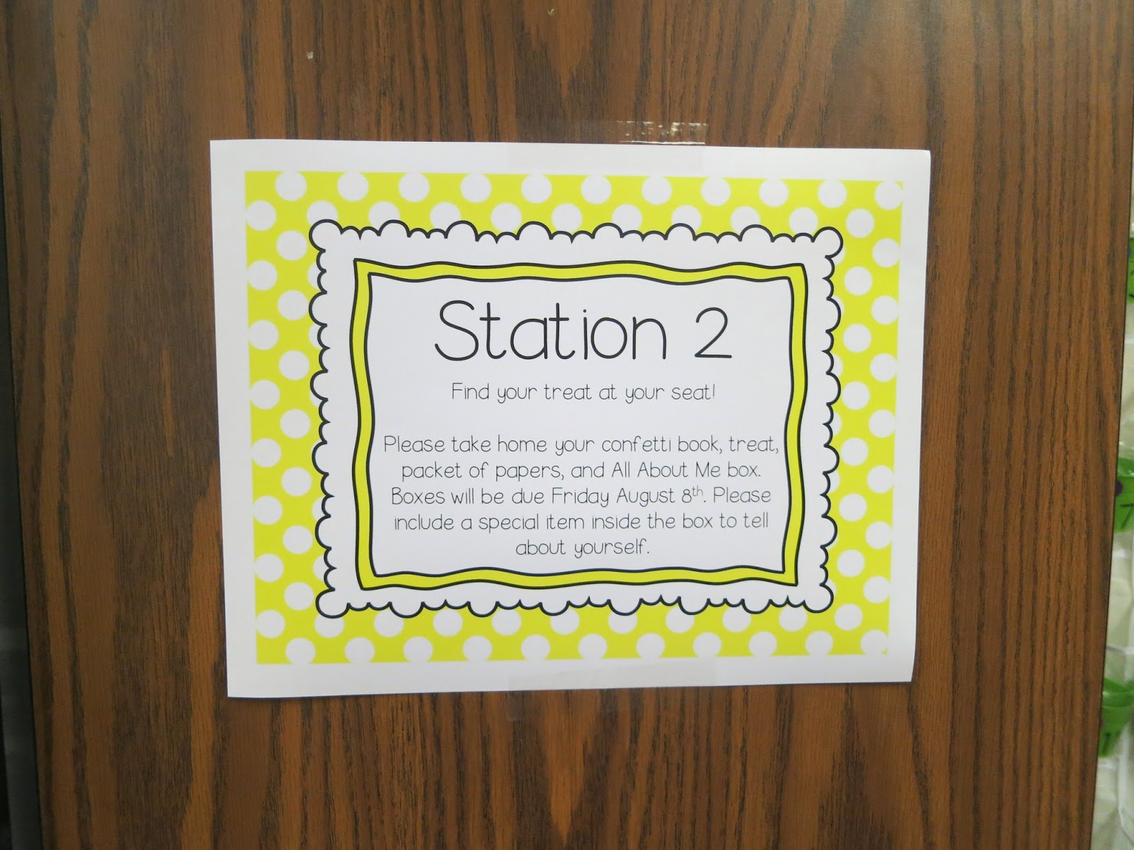 Open House Stations The Elementary Darling