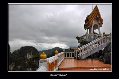 krabi, tiger caves, wat tham sua, karst, temple, thailand, phuket, asean, asia, south east asia, backpacking, travel