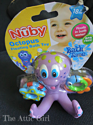 nuby octopus bath toss toy