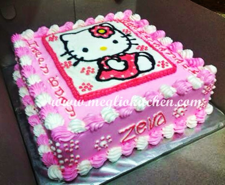 Toko Kue Jogja Mamind Kitchen Cake Hello Kitty Cake Ulang Tahun Anak Jogja Birthday Cake Jogja