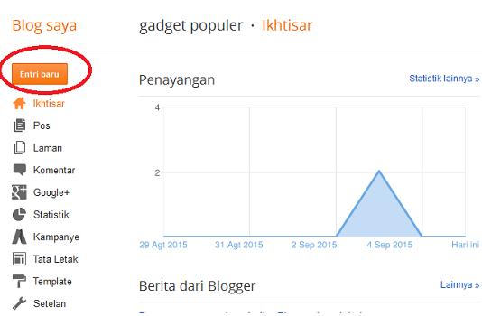 Cara Membuat Website & Blog Baru di Blogger dan Wordpress Cara Membuat Website & Blog Baru di Blogger dan WordPress