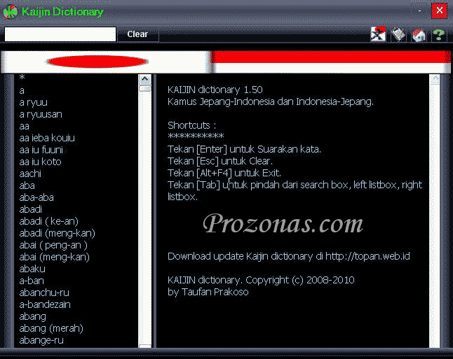 JAPANESE DICTIONARY DOWNLOAD japanese dictionary download: