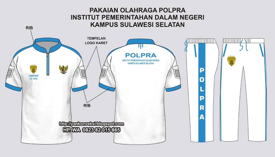 BAJU OLAHRGA MAHASISWA IPDN