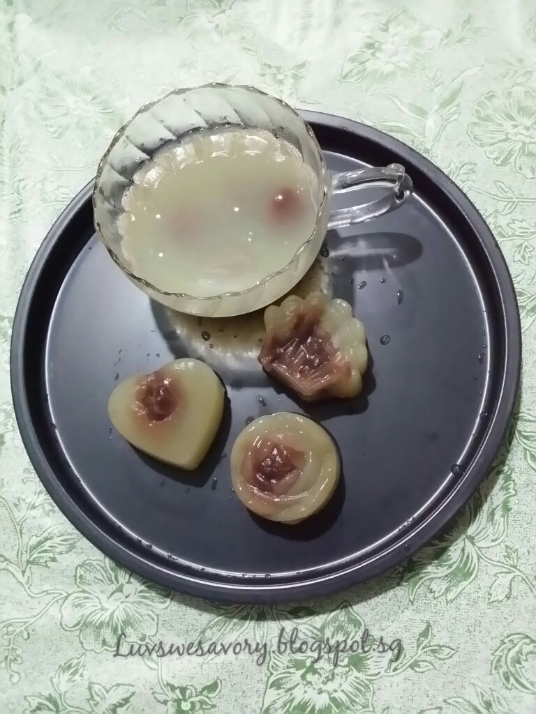 Luvswesavory Green Tea & Red Bean Agar Agar