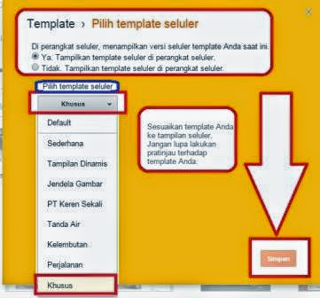 Setelan Template Blog Agar Responsive