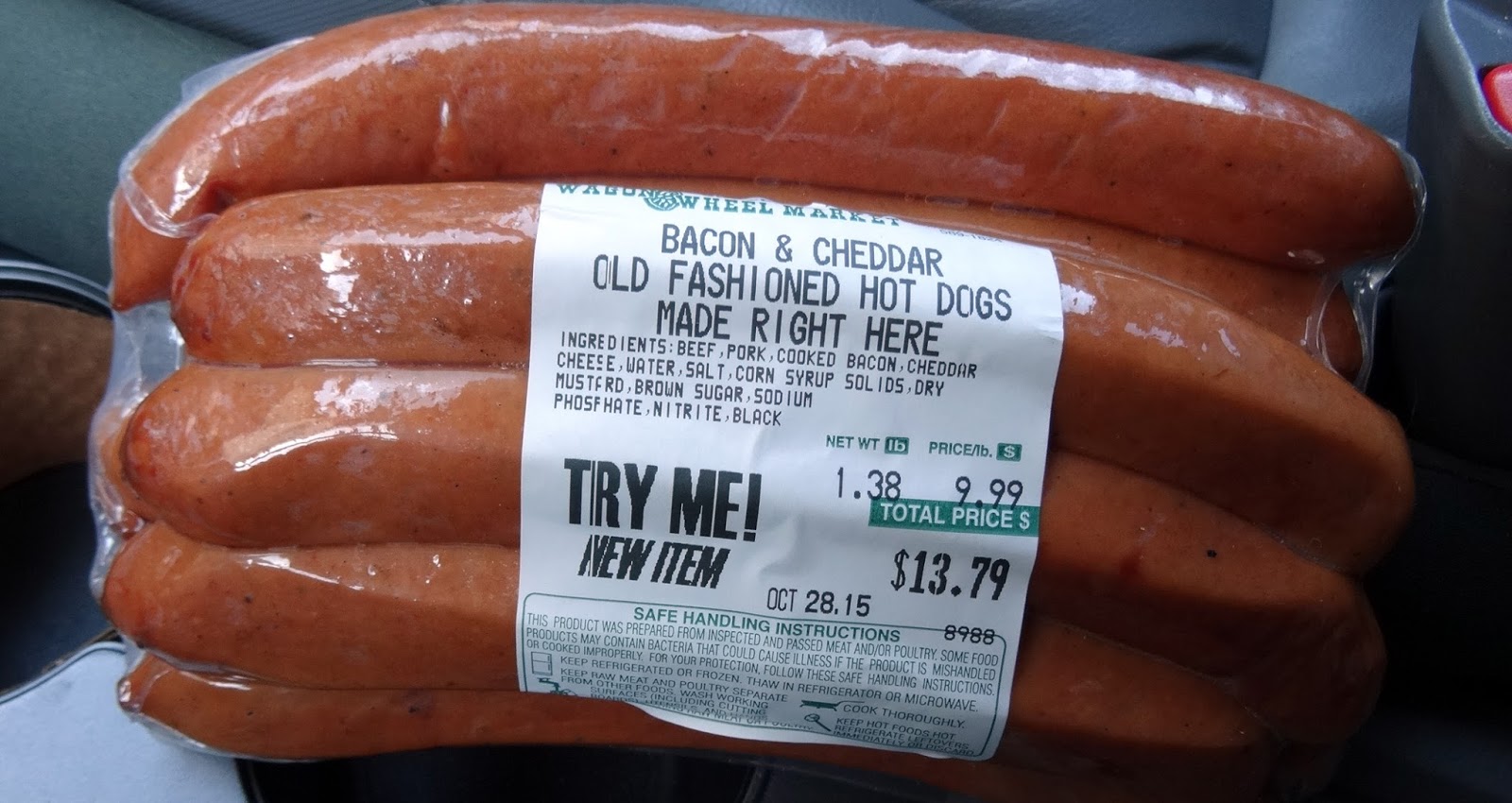 MAD MEAT GENIUS BACON WRAPPED BACON & CHEDDAR DOGS