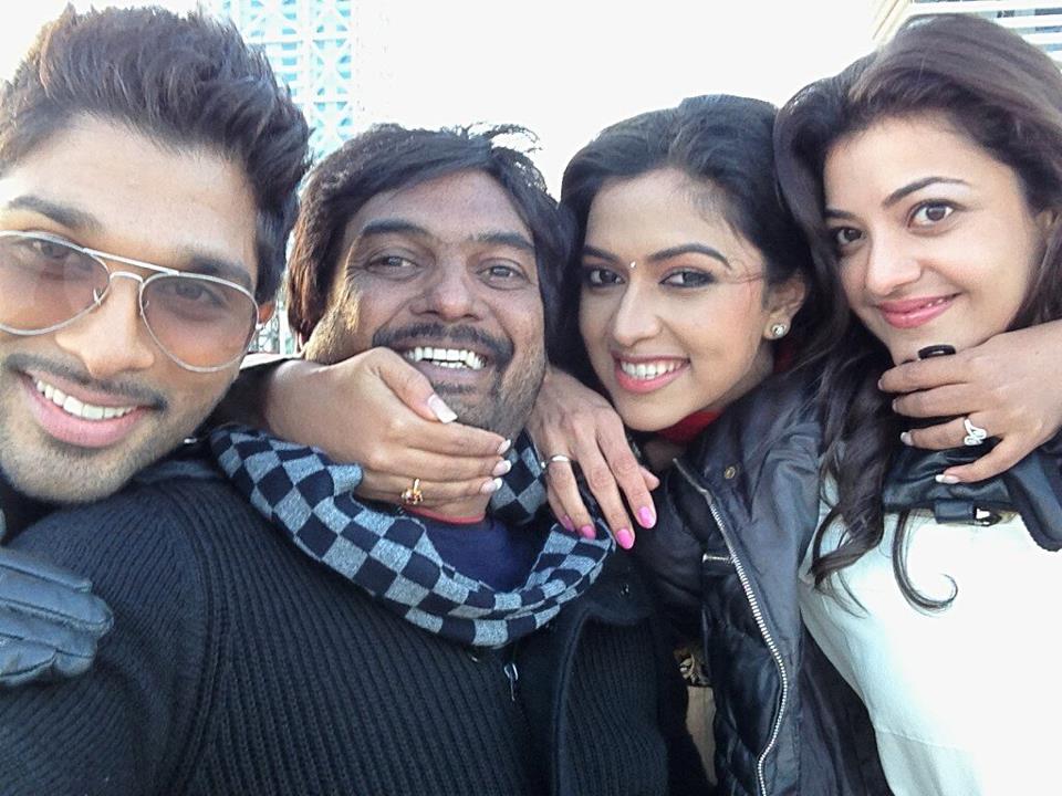 NTR and Allu Arjun With Kajal And Amala Paul In Spain - Girlz Around