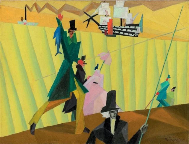 Lyonel Feininger 1871-1956 | American-born German Cubist/Expressionist painter