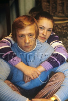 Nikolai Andrianov y Lyubov Burda