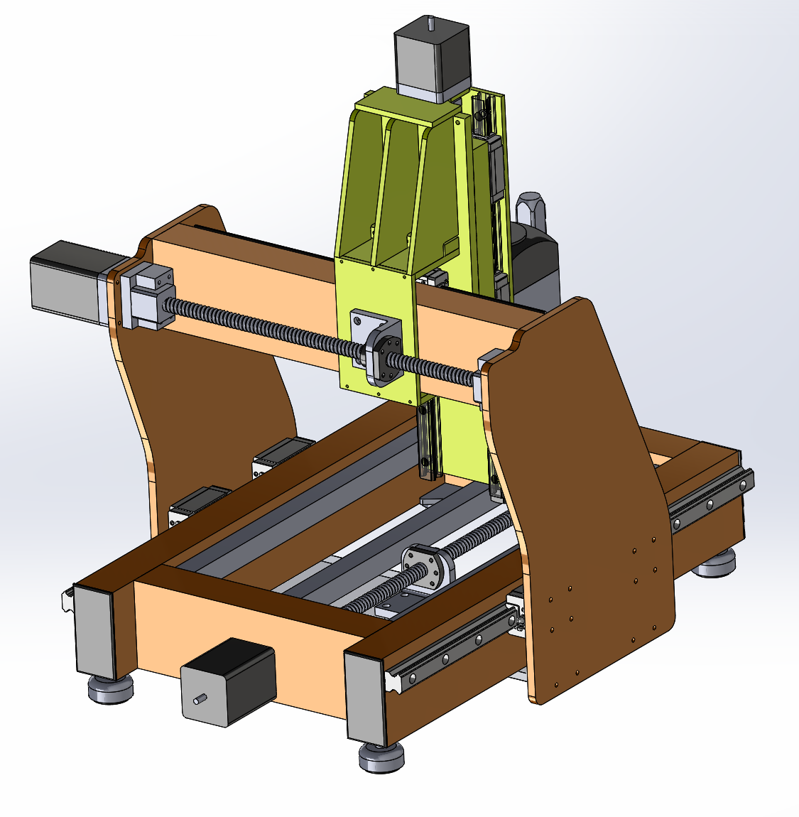 [CAD] Desktop CNC Mill Machine The Invention Factory