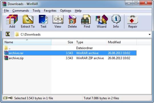 Winzip Rar Free Software