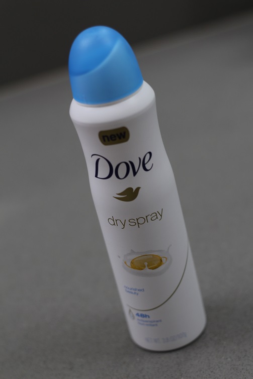 PRODUCT REVIEW Dove Dry Spray Antiperspirant Vivi Brizuela Beauty
