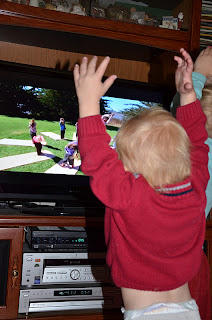 Little boy doing yoga