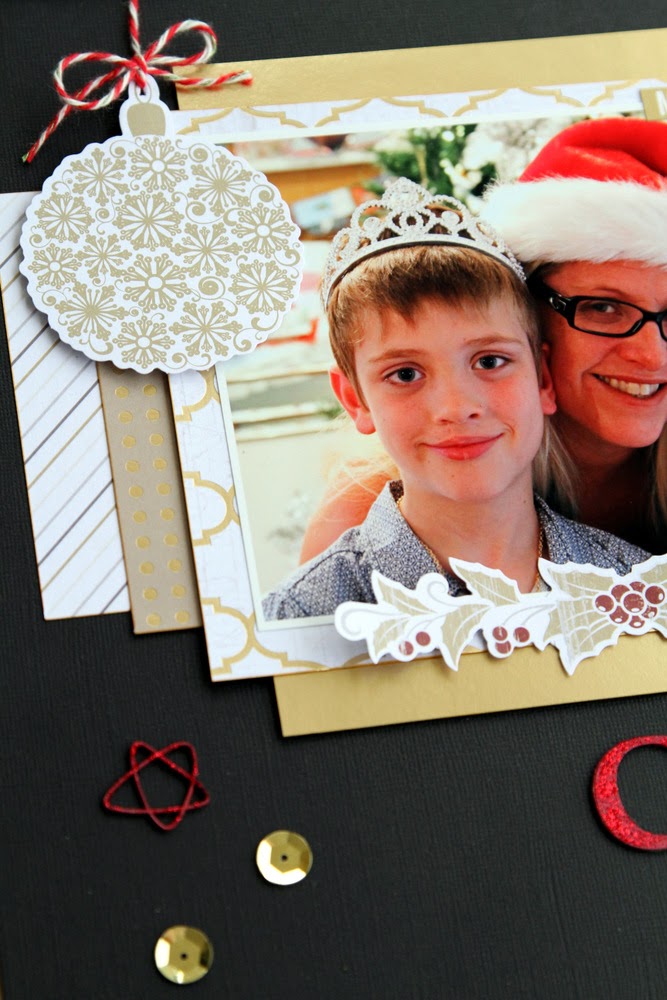 All About Scrapbooks Australia Teresa Collins Tinsel & Company by Fiona Johnstone