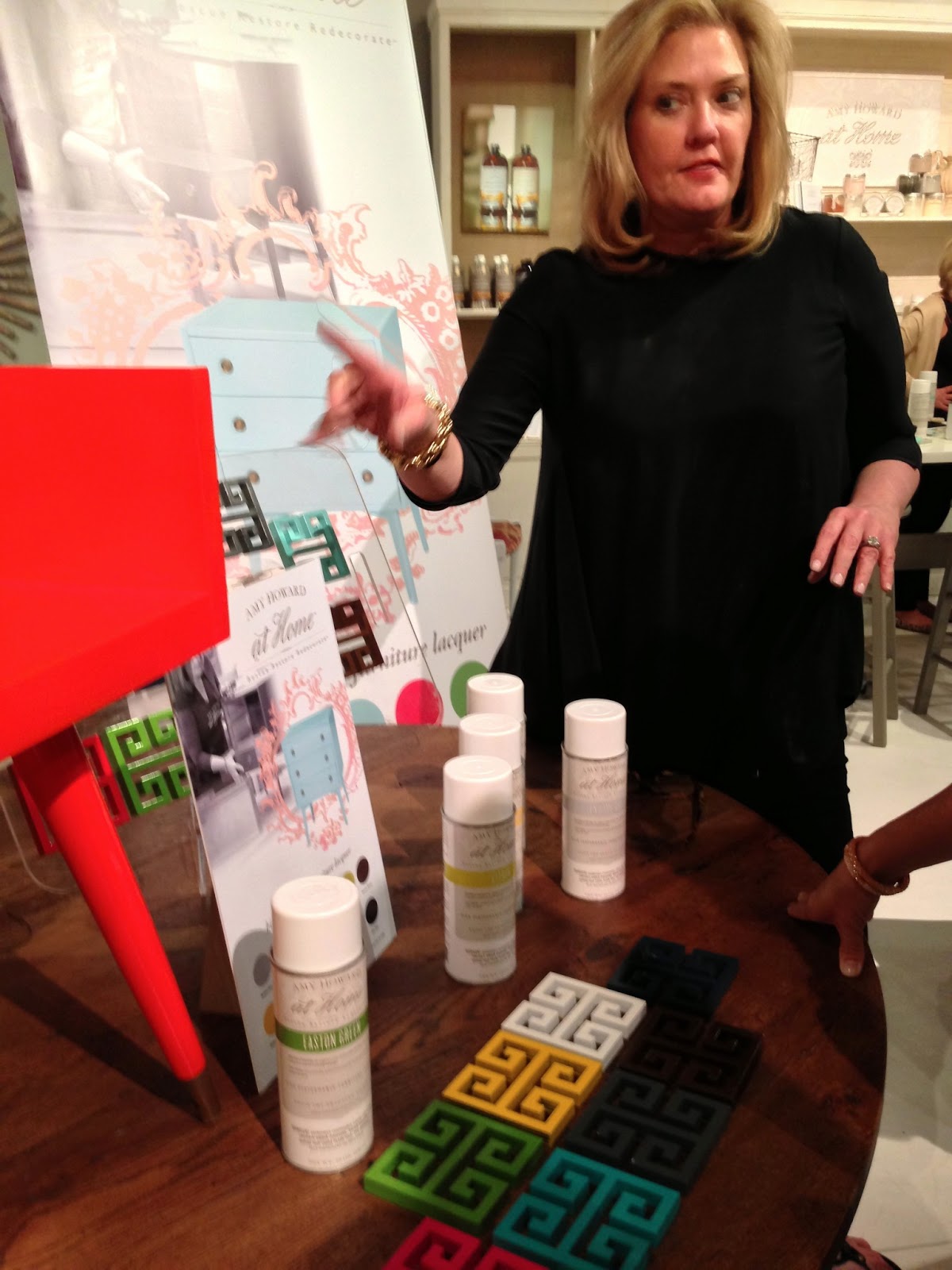 Lisa Mende Design On Trend Lacquer Furniture & Amy Howard Paints