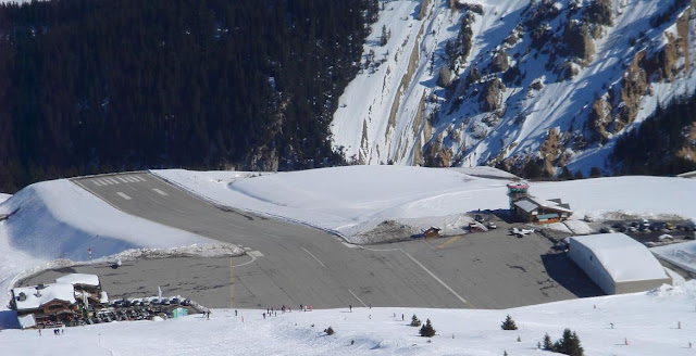 Courchevel Airport, France