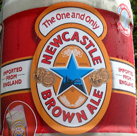 Newcastle ale goes down smooth