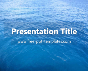 ocean ppt template free powerpoint templates oceans ppt